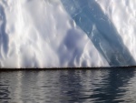 Gruesa pared de un iceberg