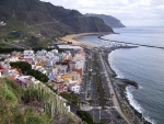 Imagen de la avenida Marítima de San Andrés (Tenerife)