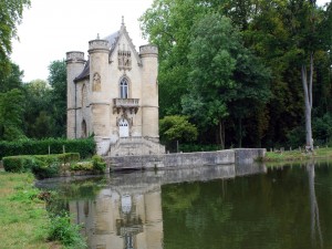 Postal: Castillo de la Reina Blanca (Francia)