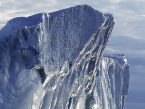 Postal: Zona superior de un iceberg