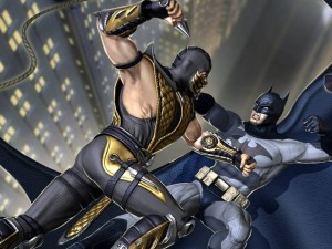 Postal: Scorpion Vs Batman "Injustice: Gods Among Us"