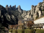 Maravilloso Monasterio de Montserrat (Barcelona, España)