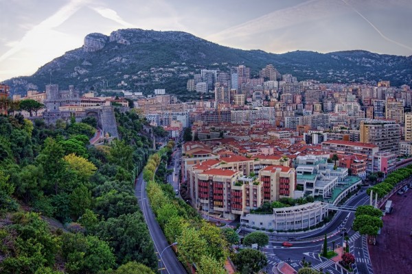 Vista de Montecarlo, Mónaco