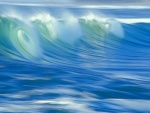 Gran ola en el mar