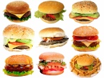 Gran variedad de hamburguesas