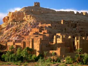 Postal: Ciudad fortificada de Ait Ben Hadu (Marruecos)