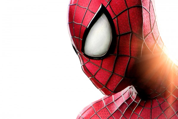 La cara del hombre araña en "Spider-Man 2"