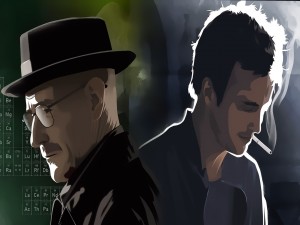 Personajes de la serie Breaking Bad: Walter White y Jesse Pinkman