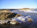 Río Grande en invierno (Tierra del Fuego, Argentina)