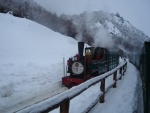 El Tren del Fin del Mundo en invierno (Provincia de Tierra del Fuego, Argentina)