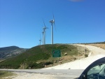 Generadores de viento en un límite regional