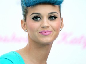 El bello rostro de la cantante, compositora y guitarrista Katy Perry