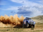 El Volkswagen de Carlos Sainz en el Rally Dakar
