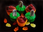 Cupcakes para comer en Halloween