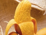 La carne amarilla de un mango