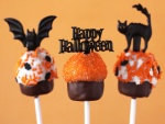 Cake pops "Feliz Halloween"