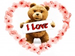 Ted demostrando su amor