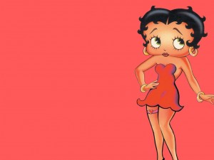 Postal: La sexy Betty Boop