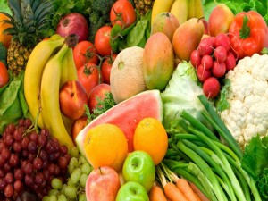 Exquisitas frutas y verduras