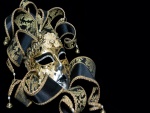 Elegante máscara para carnaval