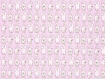 Textura rosada con dibujos de conejitos