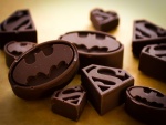 Chocolates de Batman y Superman