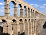 El acueducto de Segovia (España)