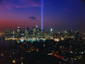 Postal: Luces en Nueva York