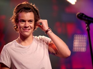 Harry Styles en un concierto (One Direction)