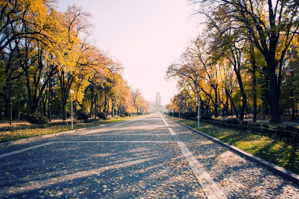 Parque Carol en otoño (Rumania)