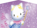 Hello Kitty haciendo magia