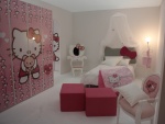Dormitorio para niñas de Hello Kitty