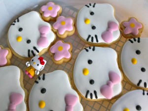 Ricas galletas de Hello Kitty