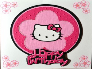Postal: Feliz Cumpleaños Hello Kitty