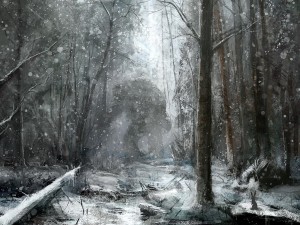 Invierno en el bosque