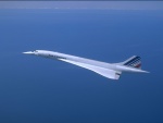 Concorde de Air France en vuelo