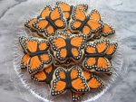 Galletas de mariposa Monarca