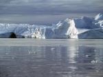 Gran iceberg en el Ártico