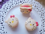 Macarons de Hello Kitty