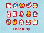 Pequeños iconos de Hello Kitty