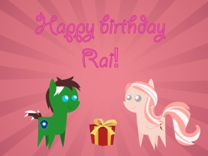 Postal: Happy Birthday Rai!