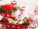 Galletas y adornos para Navidad