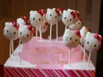 Cake Pops de Hello Kitty