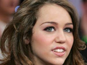 Postal: Una joven Miley Cyrus