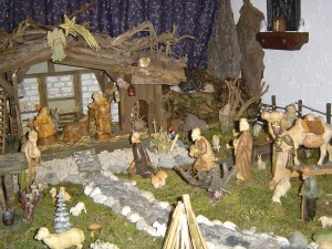 Una escena de la Natividad