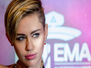 La mirada de Miley Cyrus