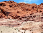Rocas rojas en el desierto de Mojave, Nevada