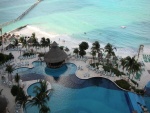 Impresionante resort junto al mar en Cancún (México)