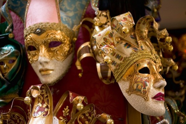 Máscaras del carnaval de Venecia