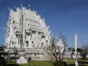 El templo Wat Rong Khun (Tailandia)